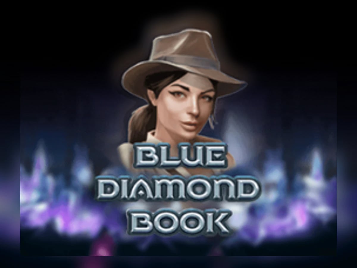 Blue Diamond Book slot game artwork