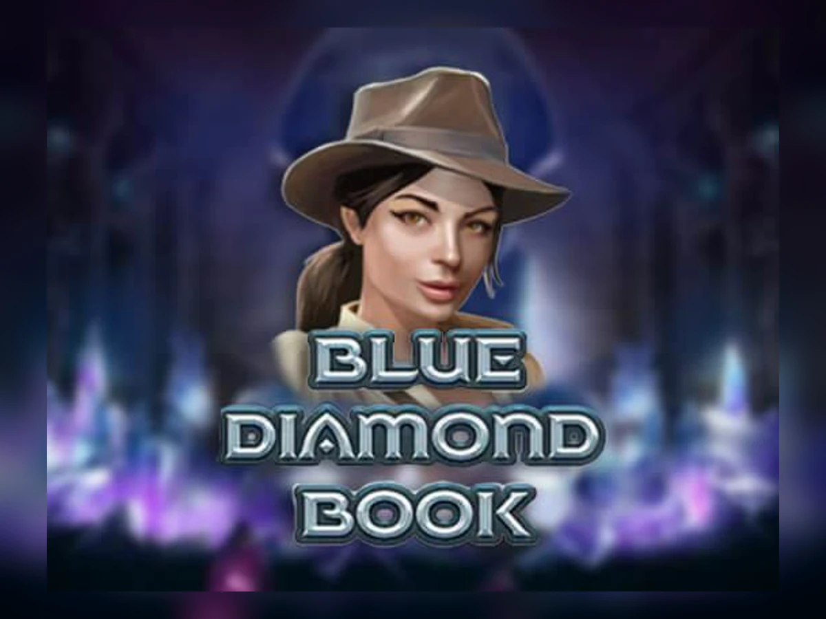 Blue Diamond Book slot game artwork