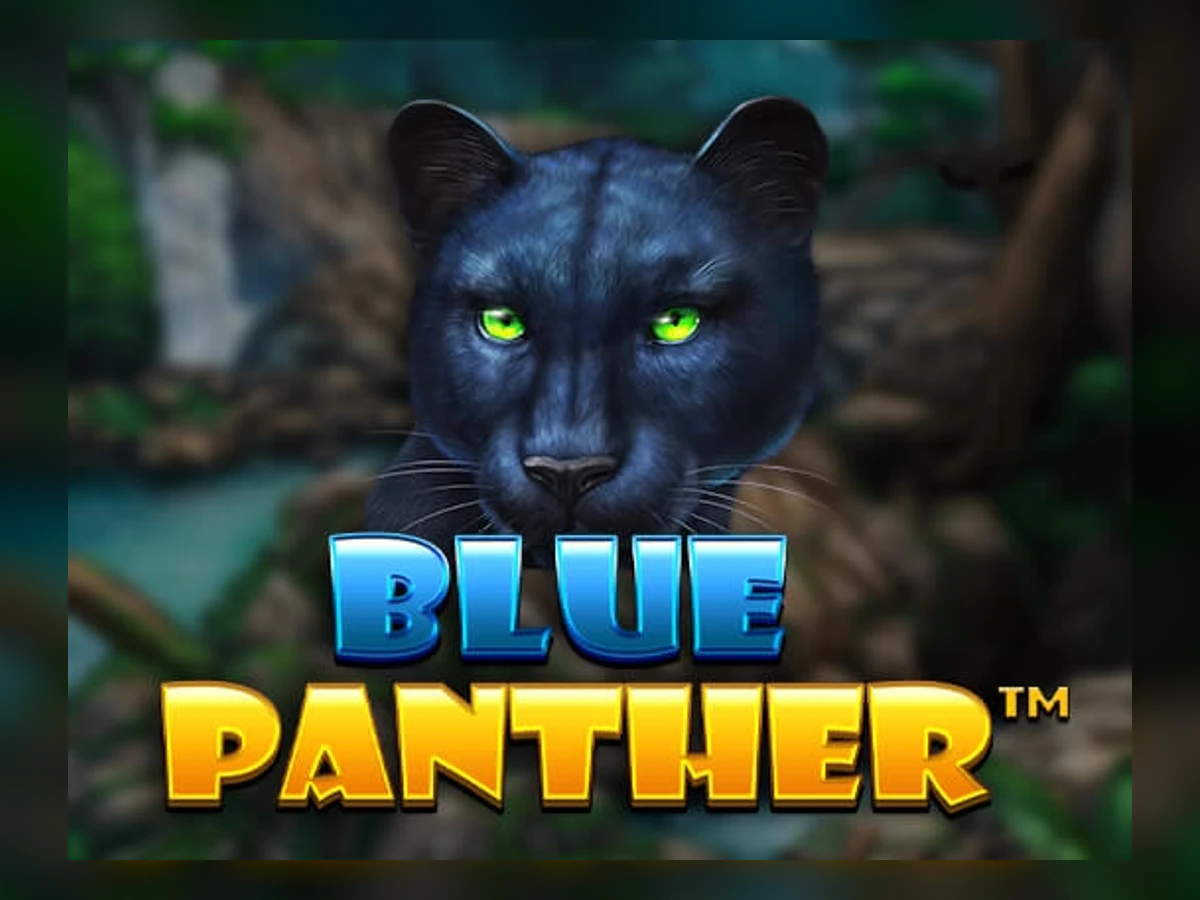 Blue Panther slot game artwork