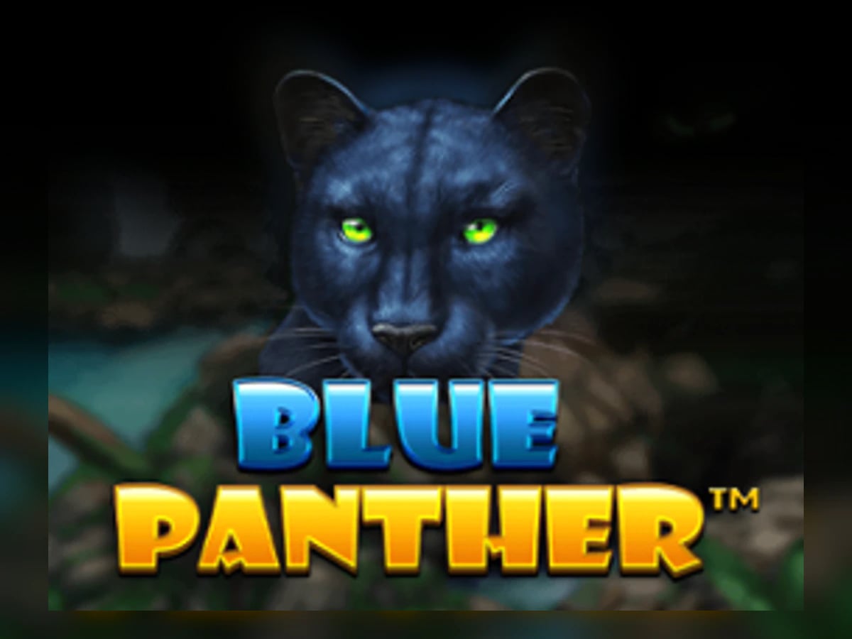 Blue Panther slot game artwork
