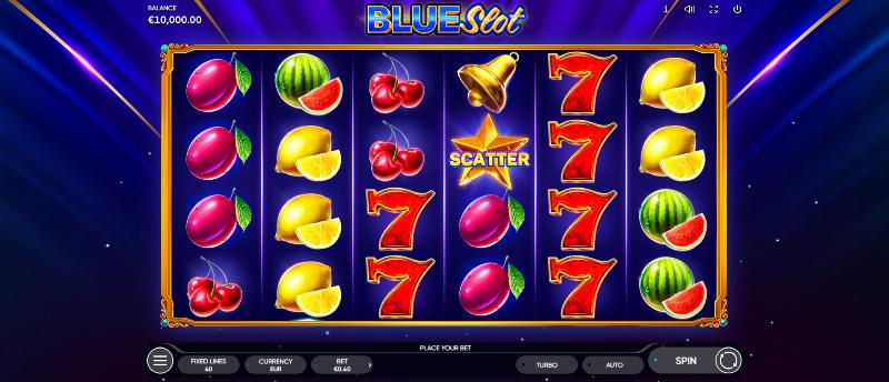 Blue Slot slot game artwork