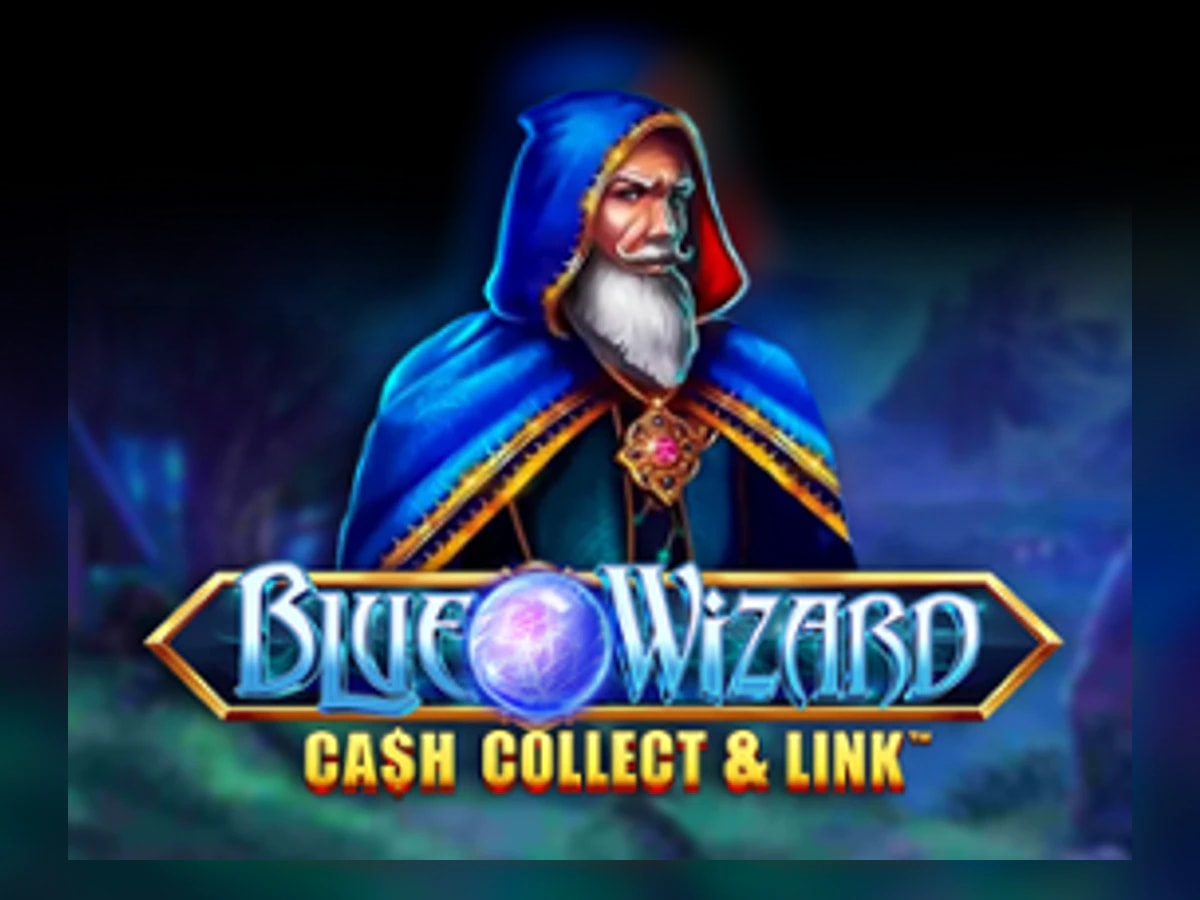 Blue Wizard: Cash Collect & Link slot game artwork
