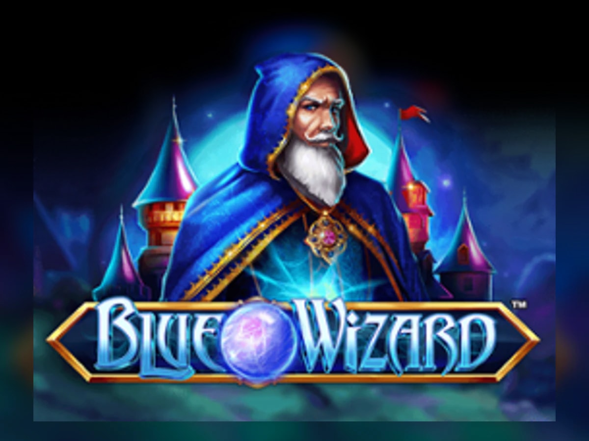 Blue Wizard slot game artwork