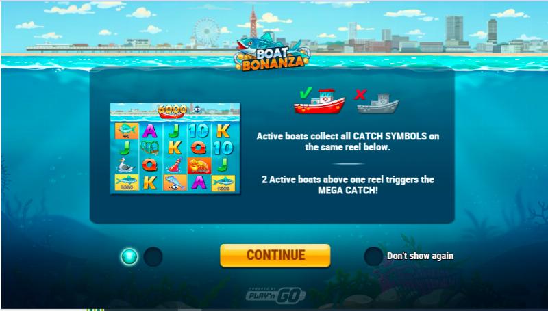 Boat Bonanza slot game artwork