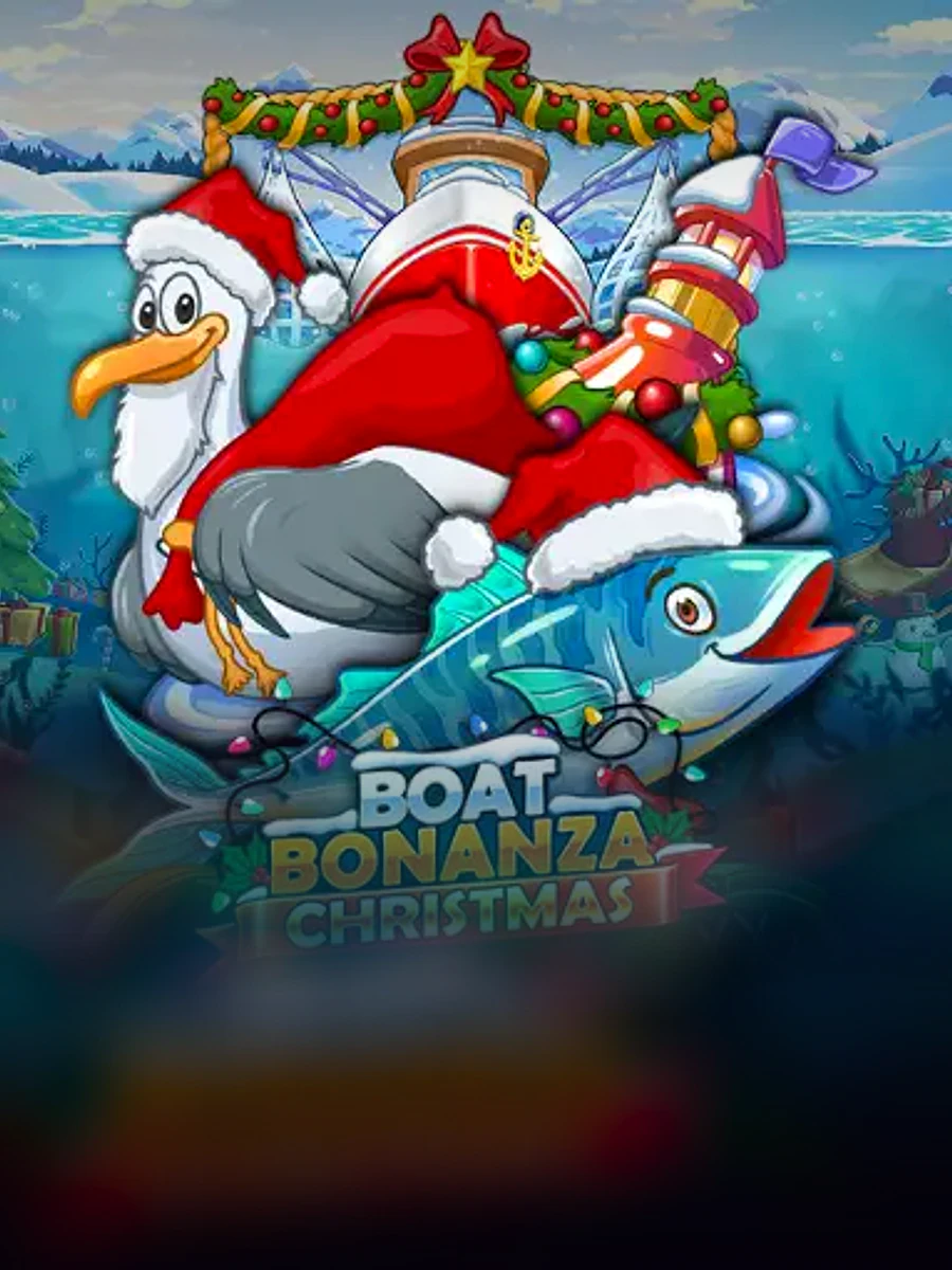 Boat Bonanza Christmas slot game artwork
