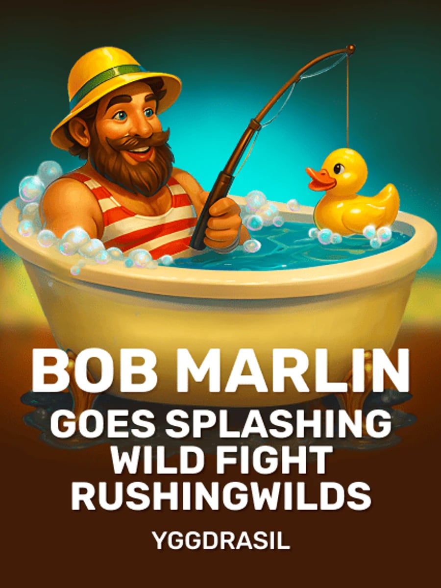 Bob Marlin Goes Splashing Wild Fight Rushing Wilds slot game artwork
