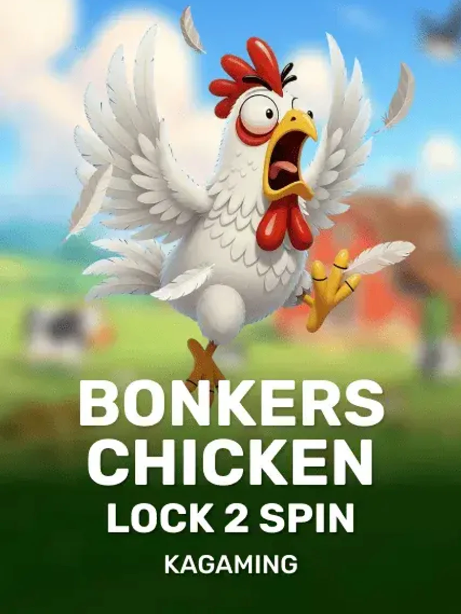 Bonkers Chicken slot game artwork