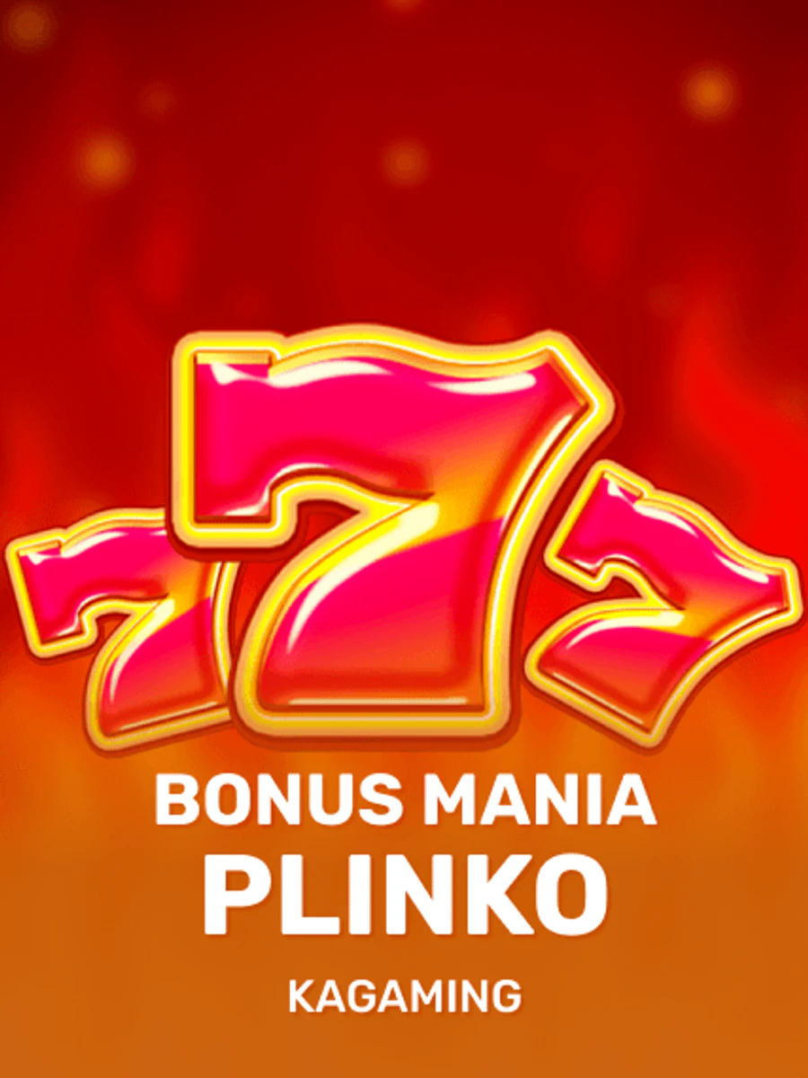 Bonus Mania Plinko slot game artwork