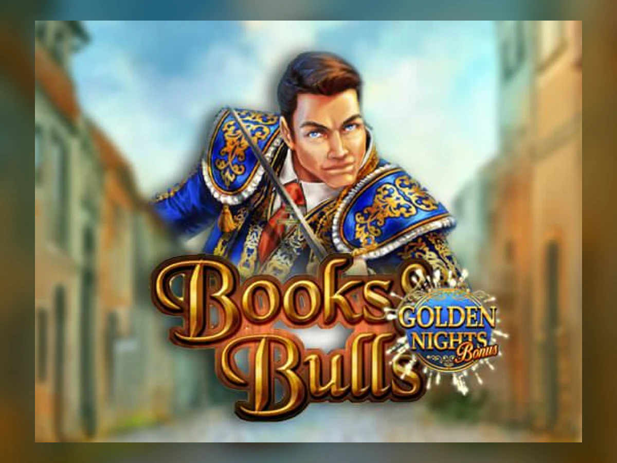 Book & Bulls - Golden Nights Bonus slot game artwork