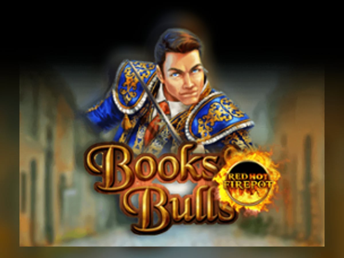 Book & Bulls - Red Hot Firepot slot game artwork