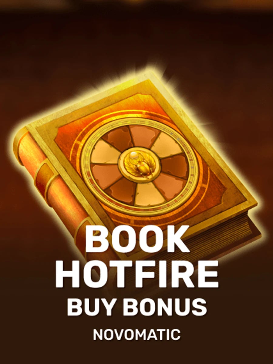 Book Hotfire Buy Bonus slot game artwork