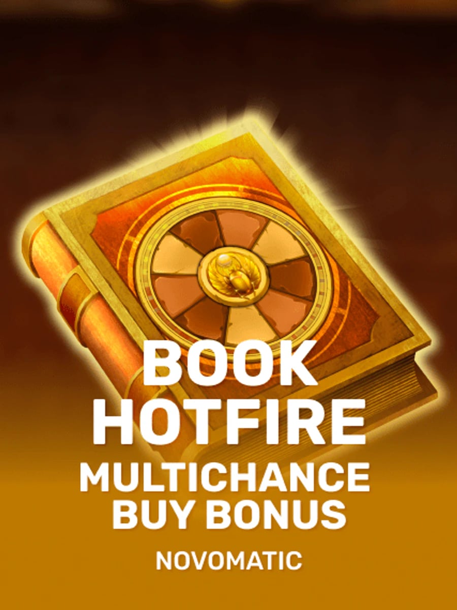 Book Hotfire Multichance Buy Bonus slot game artwork