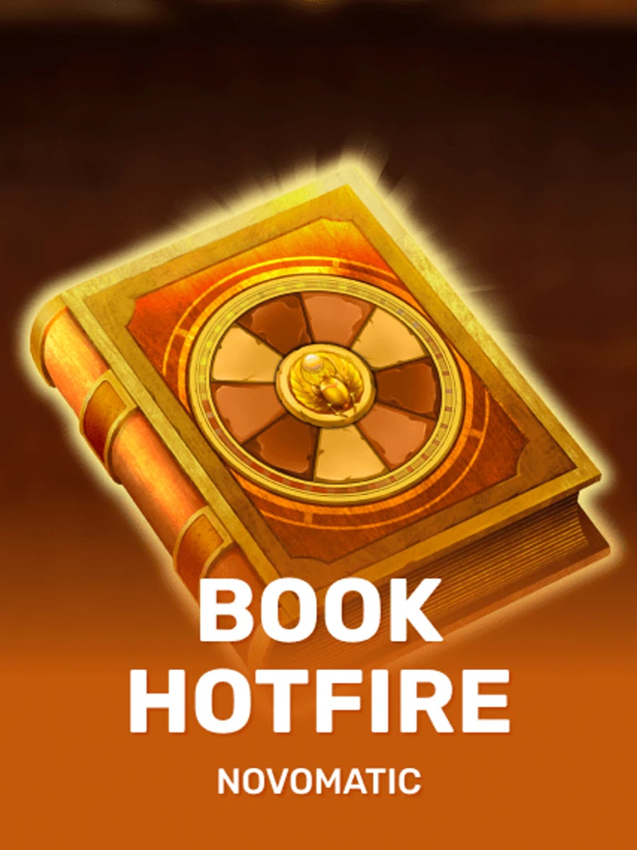 Book Hotfire slot game artwork