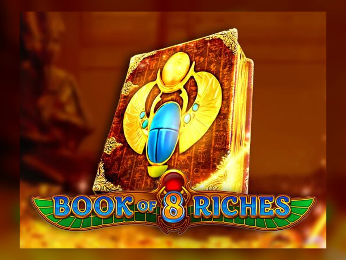 Book of 8 Riches slot game artwork