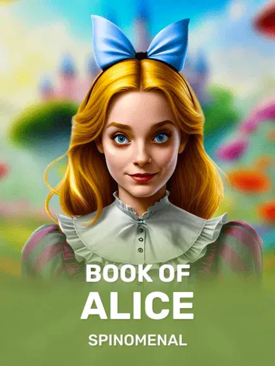 Book of Alice slot game artwork