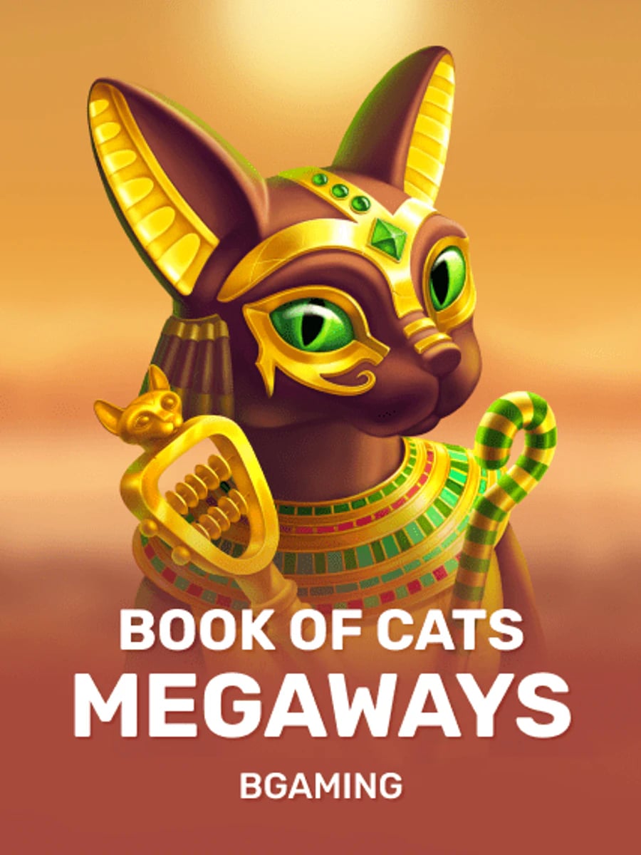 Book Of Cats Megaways slot game artwork