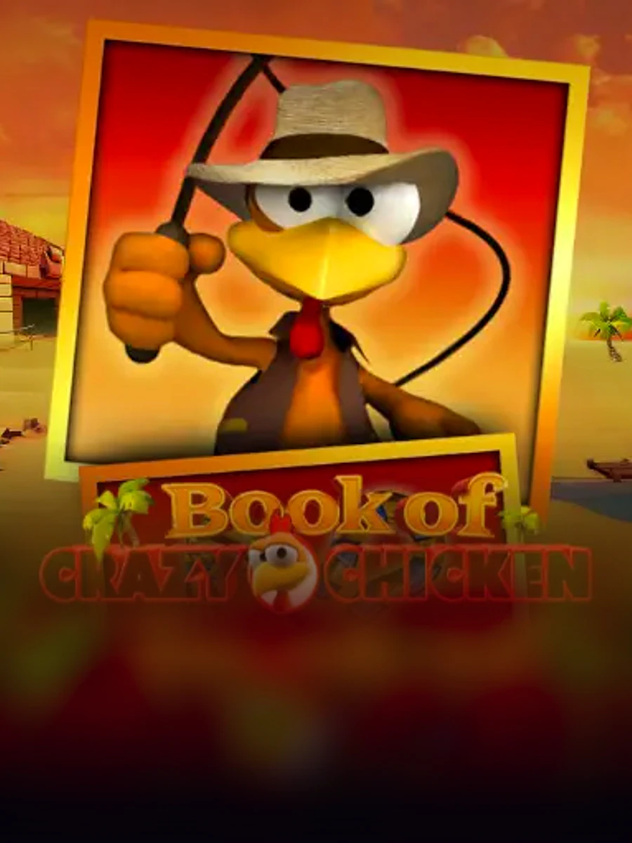 Book of Crazy Chicken slot game artwork