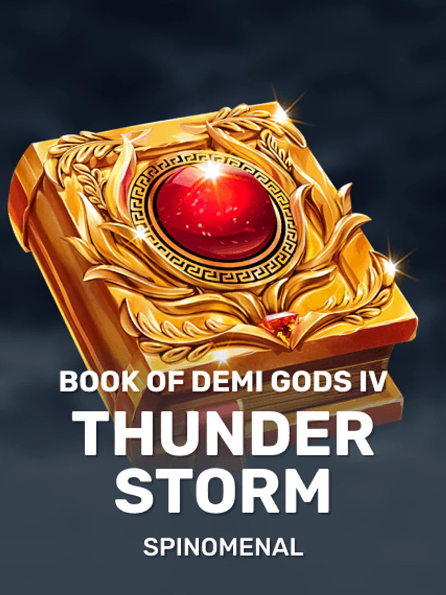 Book Of Demi Gods IV - Thunderstorm slot game artwork