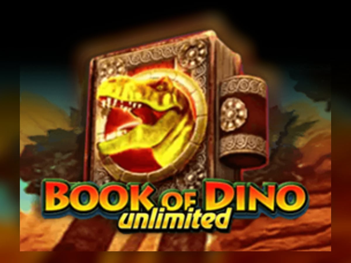 Book of Dino Unlimited slot game artwork