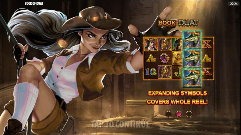 Book Of Duat slot game artwork