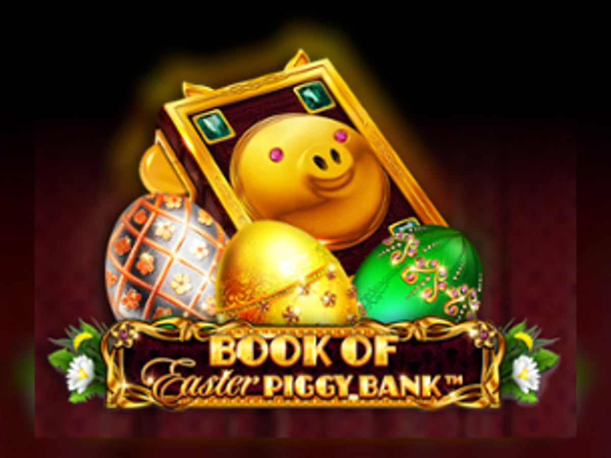 Book of Easter Piggy Bank slot game artwork
