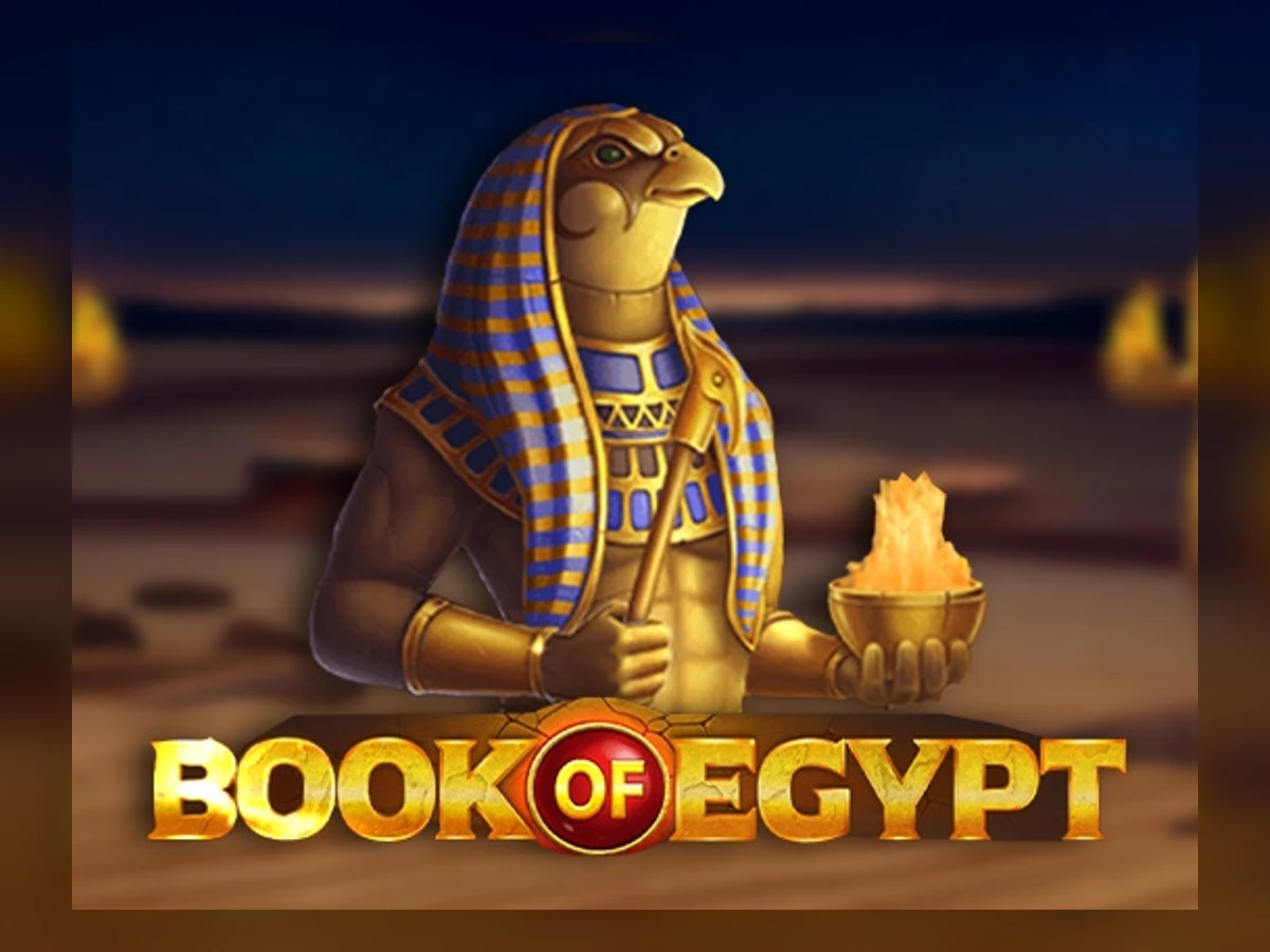 Book of Egypt by Thunderspin slot game artwork