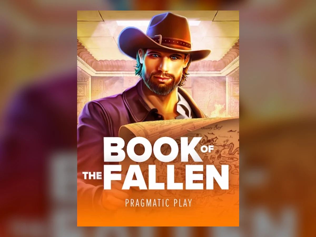 Book of Fallen slot game artwork
