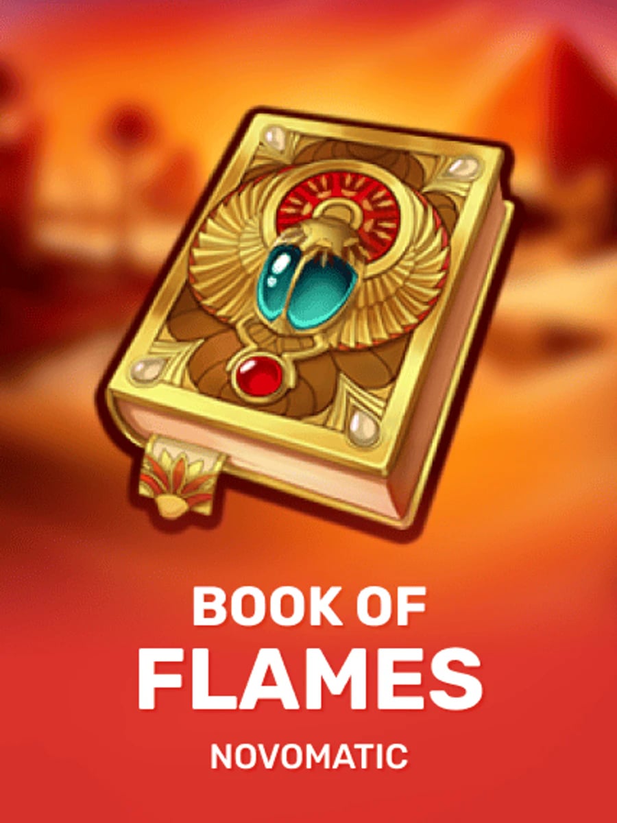 Book of Flames slot game artwork
