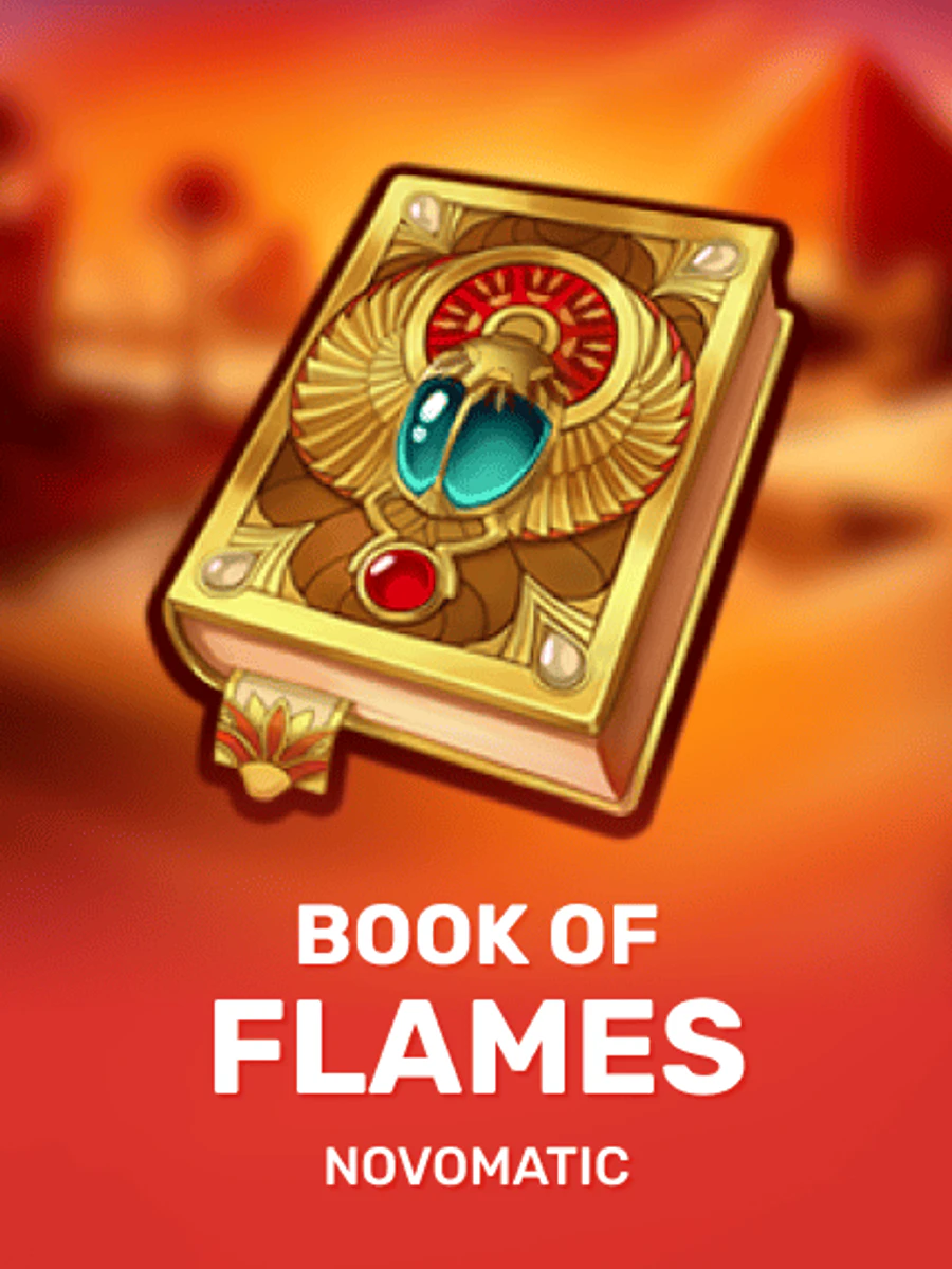 Book of Flames slot game artwork
