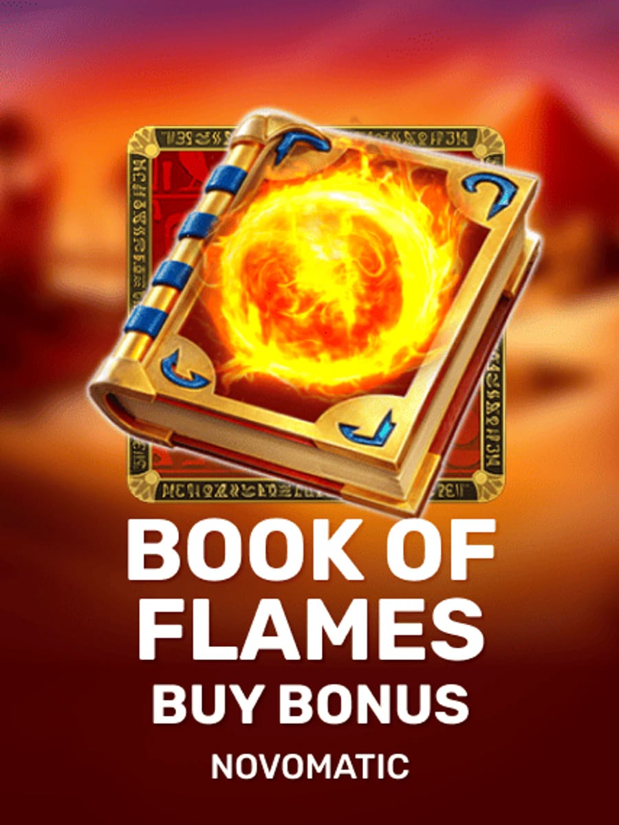 Book of Flames Buy Bonus slot game artwork