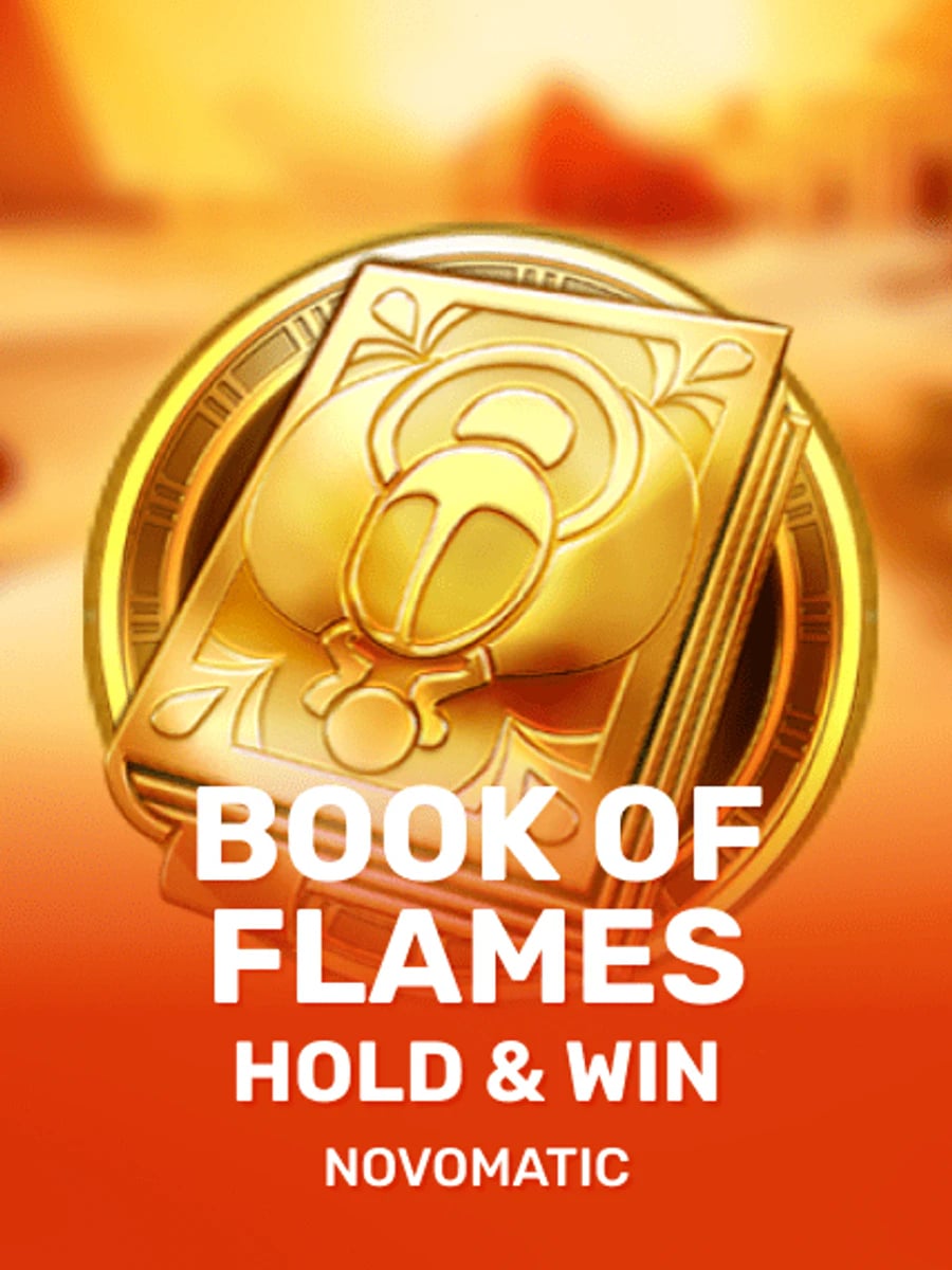 Book of Flames Hold & Win slot game artwork