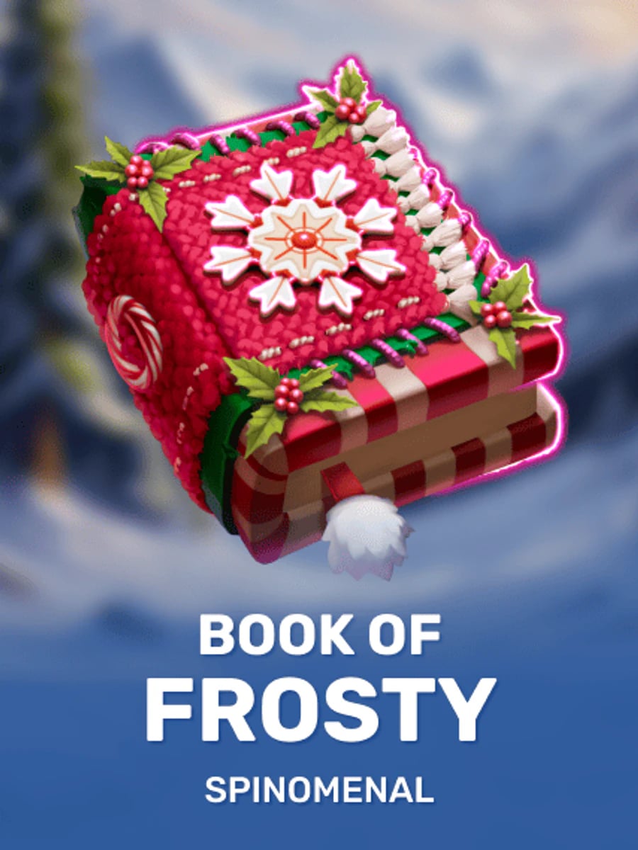 Book of Frosty slot game artwork