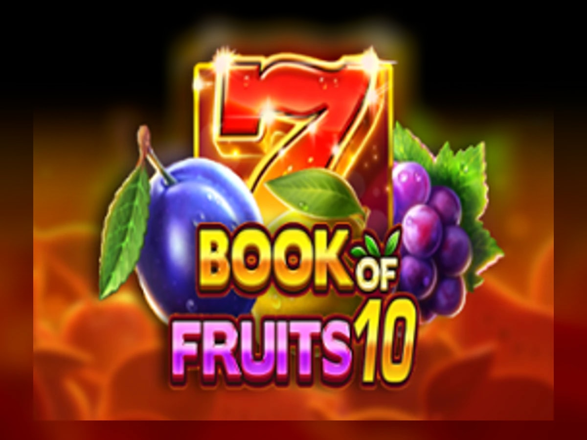 Book of Fruits 10 slot game artwork
