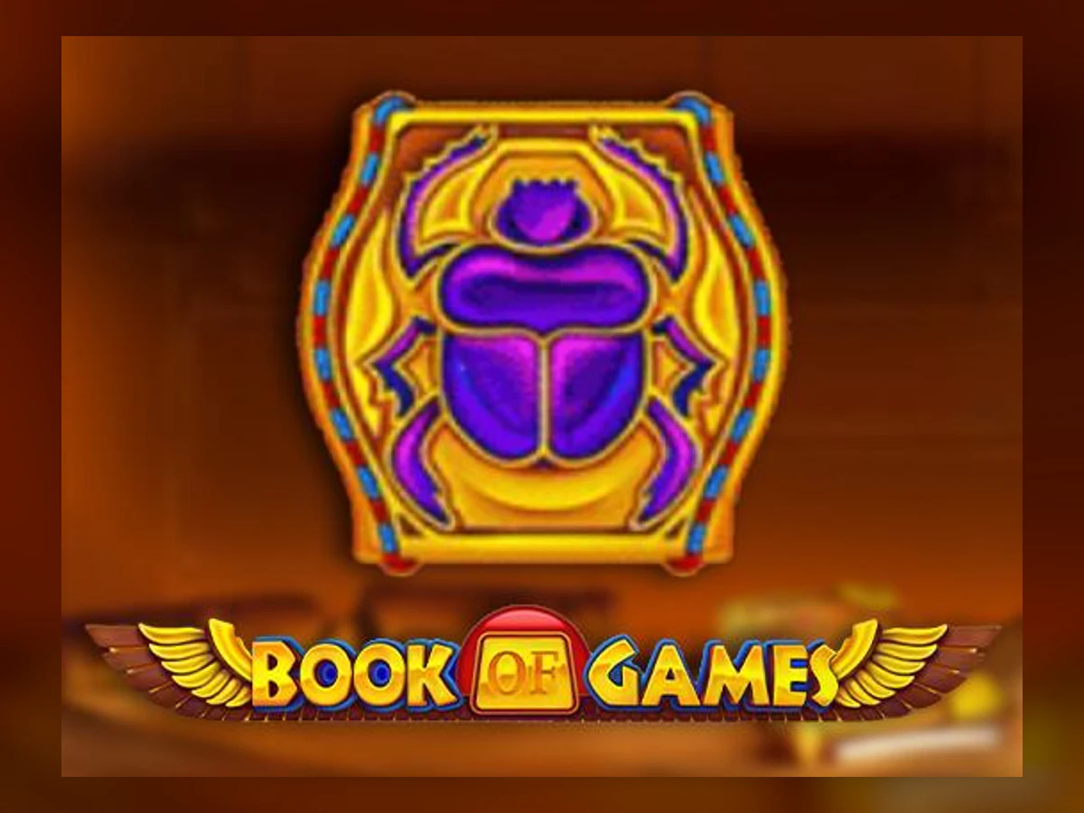 Book of Games slot game artwork