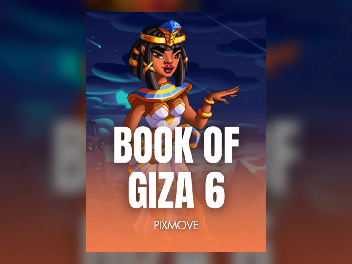 Book of Giza 6 slot game artwork