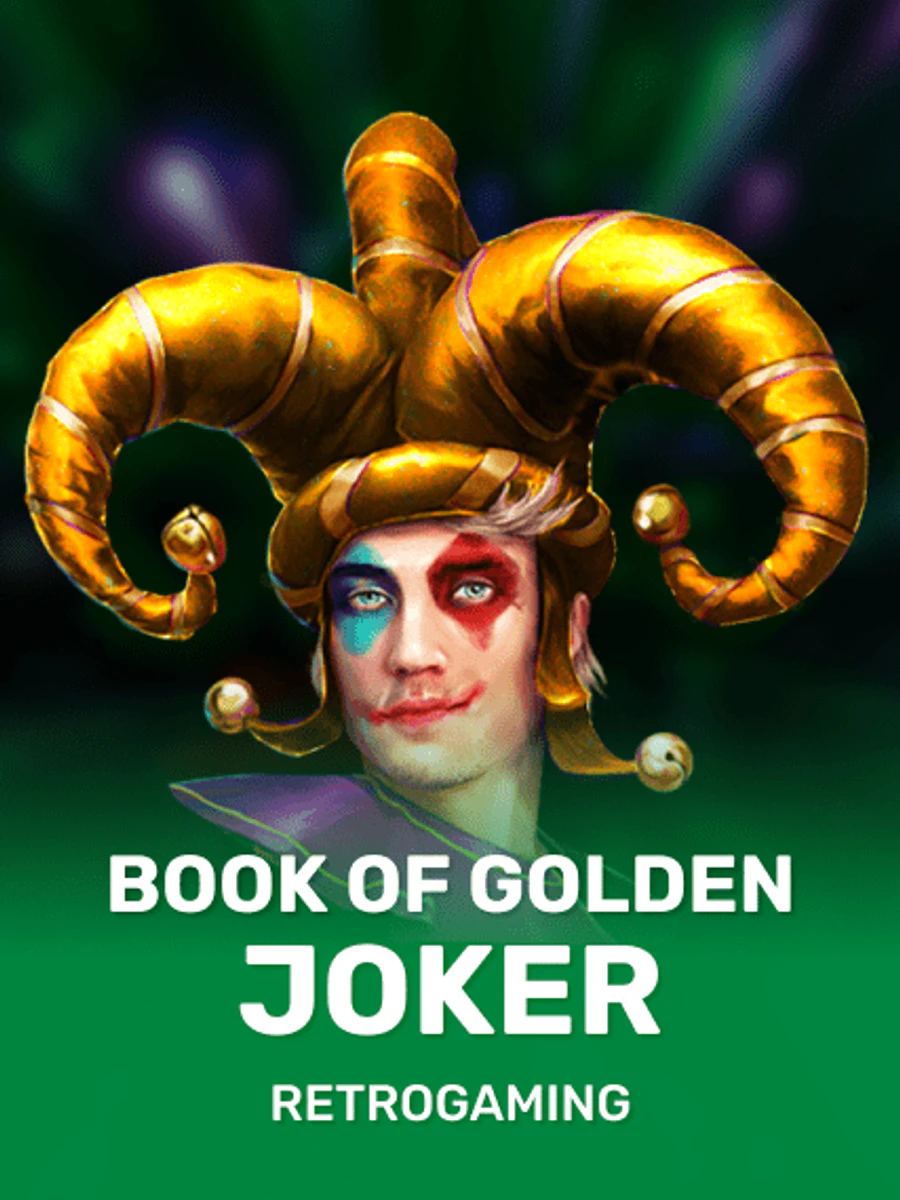 Book Of Golden Joker slot game artwork