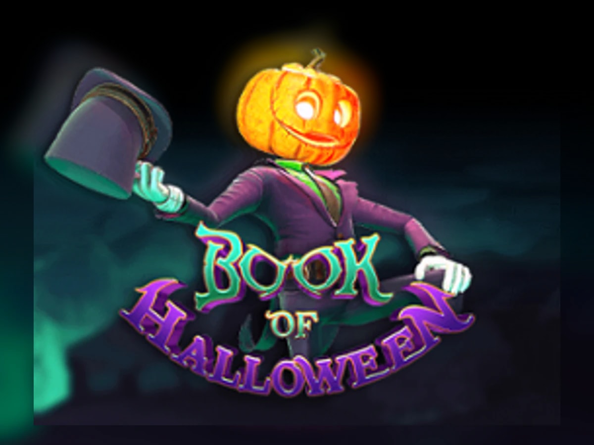 Book of Halloween slot game artwork
