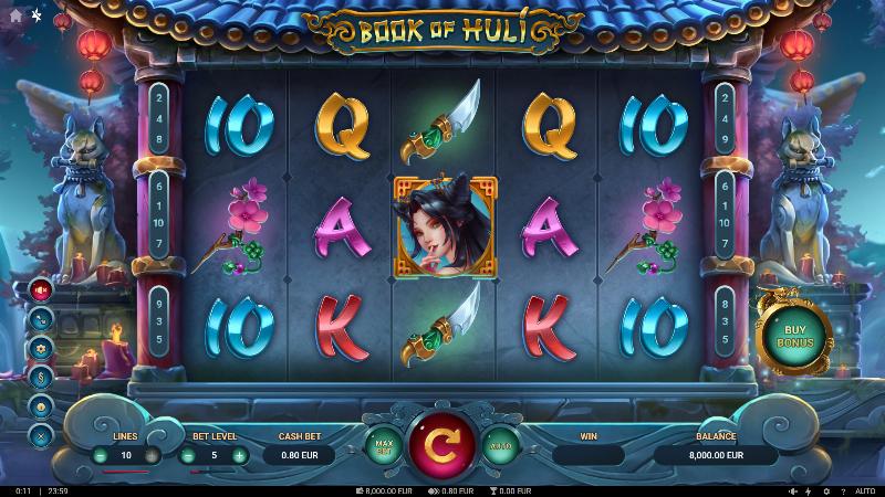 Book Of Huli slot game artwork