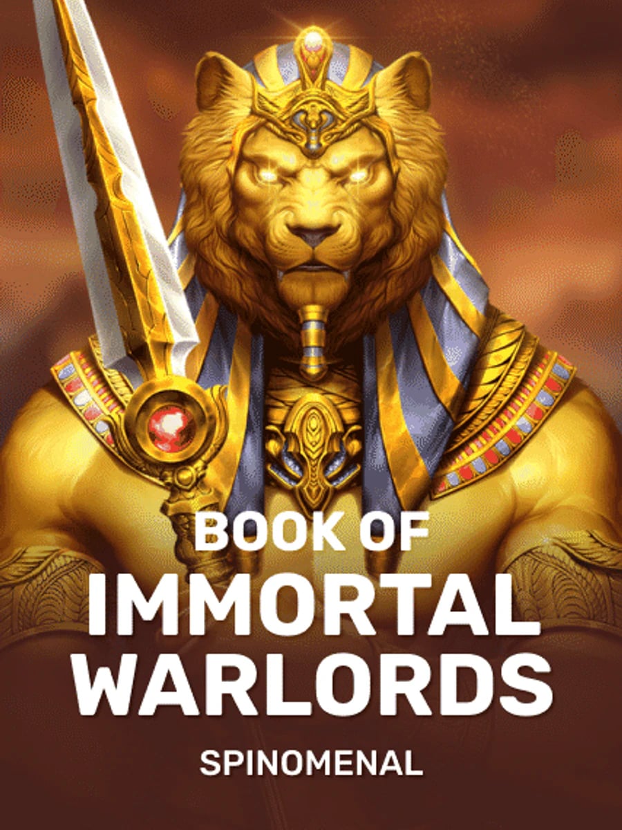 Book Of Immortal Warlords slot game artwork