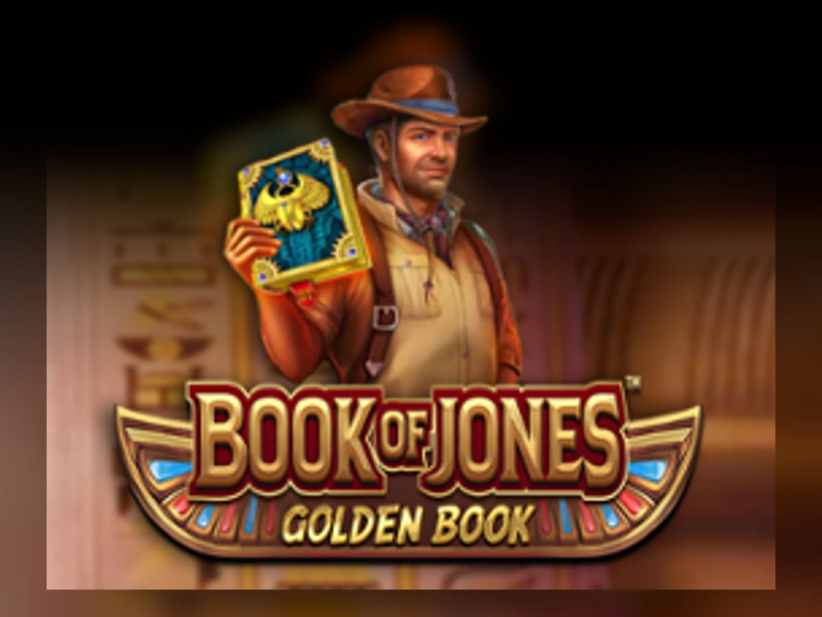 Book of Jones Golden Book slot game artwork