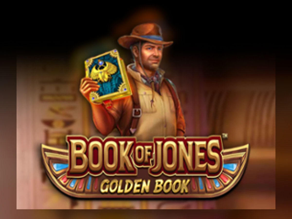 Book of Jones Golden Book slot game artwork