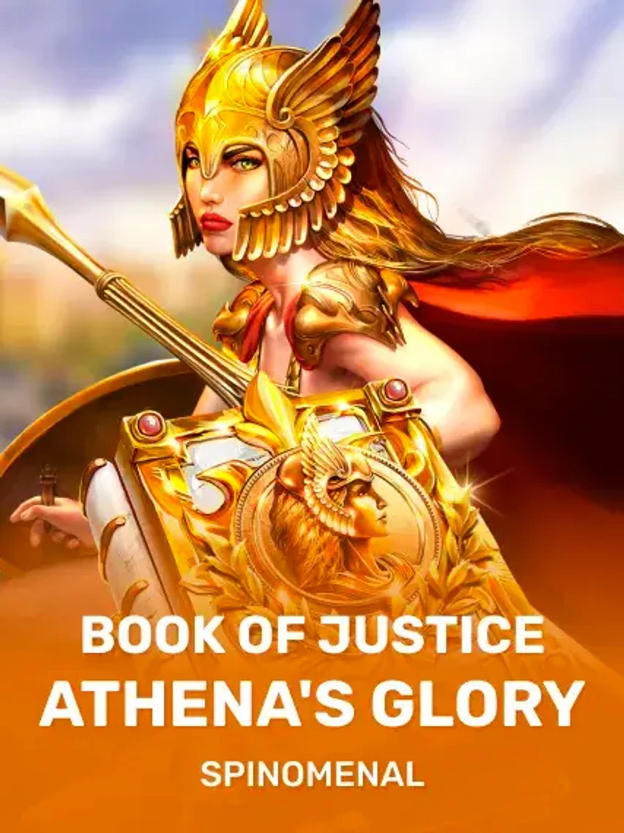 Book of Justice Athena's Glory slot game artwork