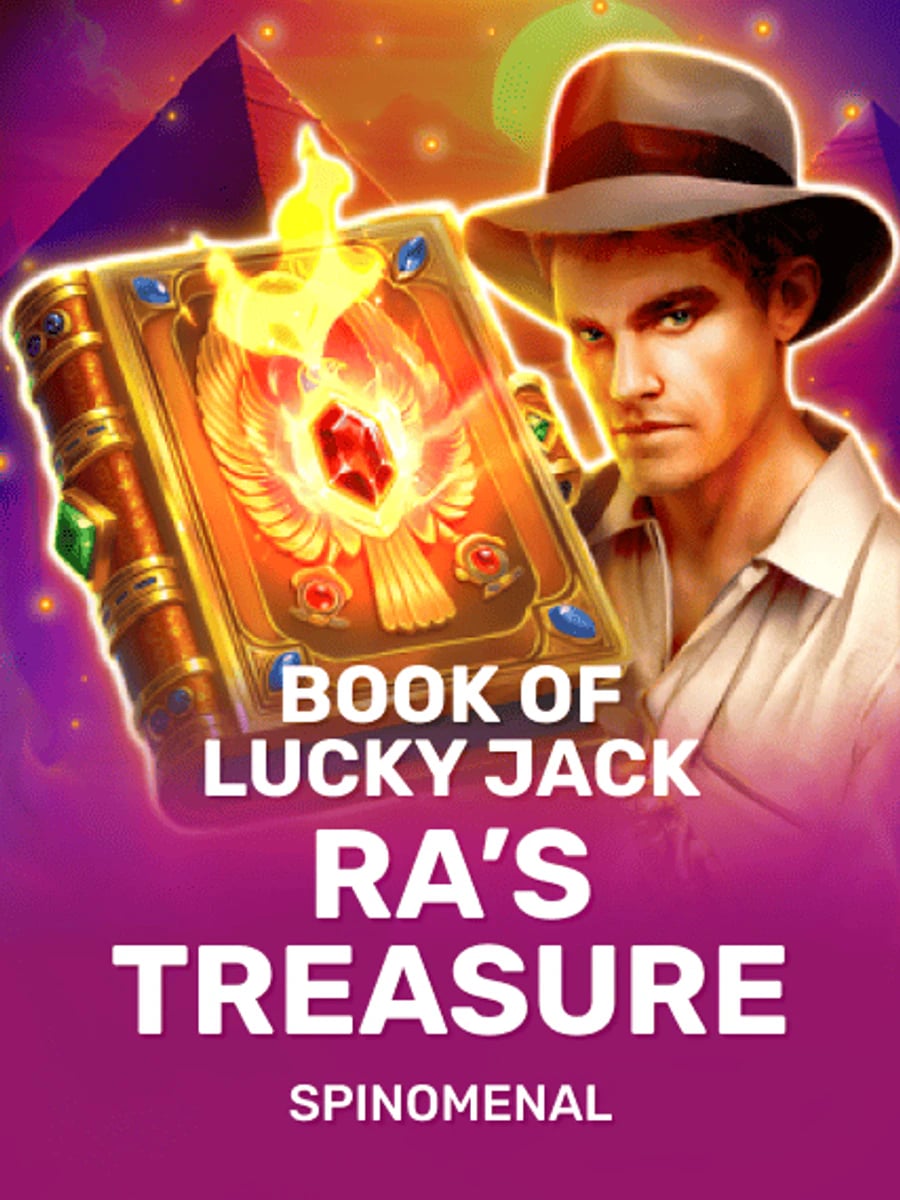 Book of Lucky Jack - Ra's Treasure slot game artwork