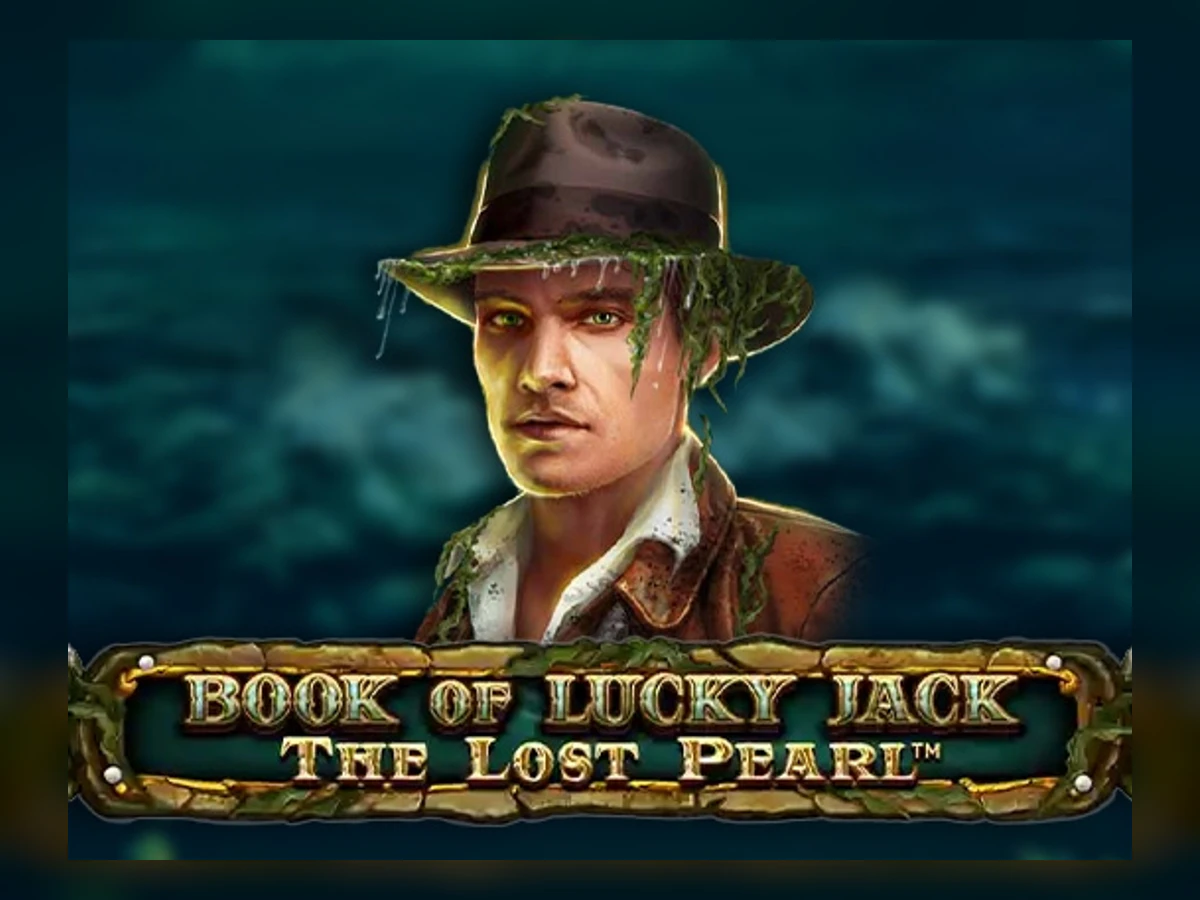 Book of Lucky Jack The Lost Pearl slot game artwork
