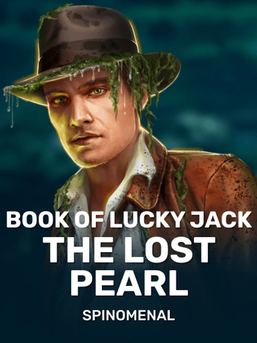 Book of Lucky Jack The Lost Pearl slot game artwork