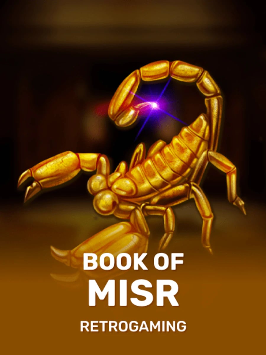 Book Of Misr slot game artwork