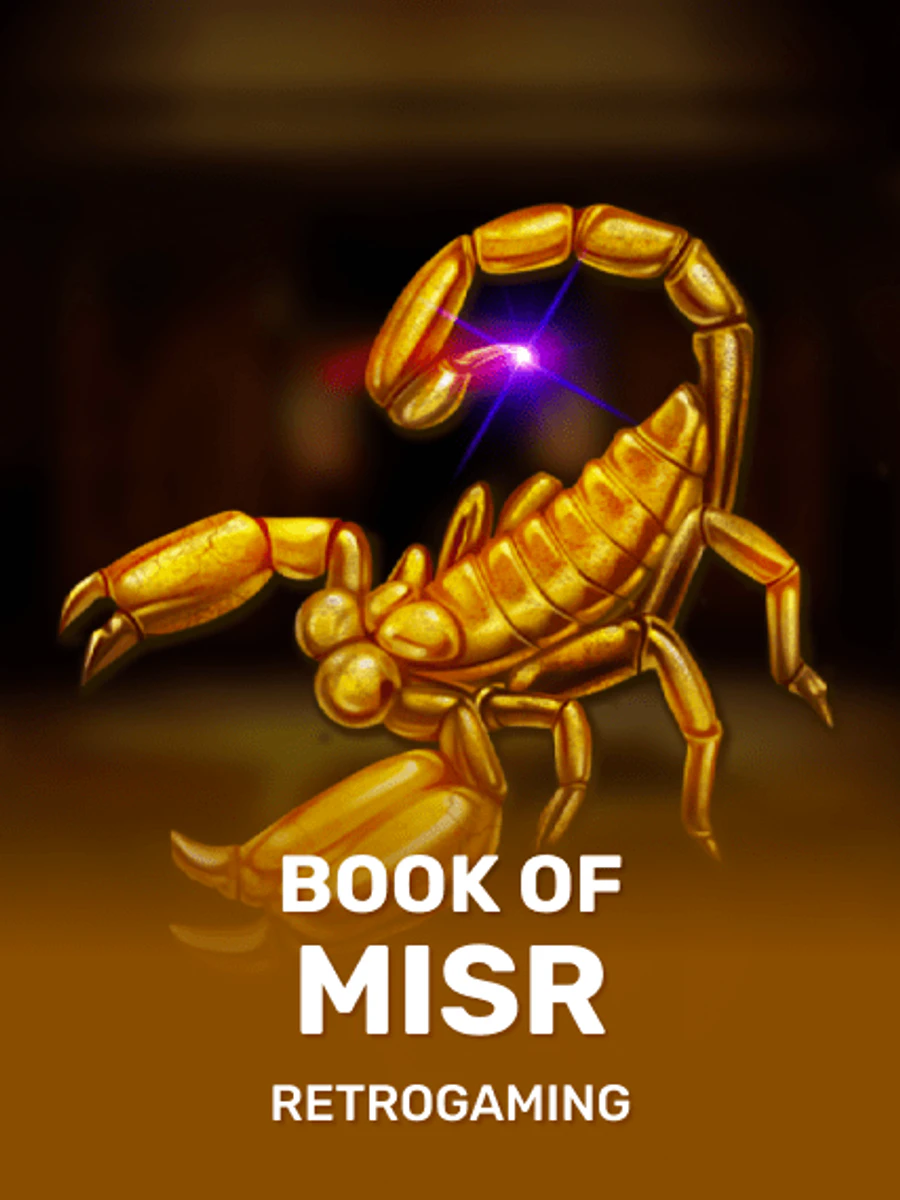 Book Of Misr slot game artwork