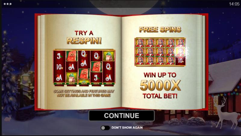 Book Of Mrs Claus slot game artwork