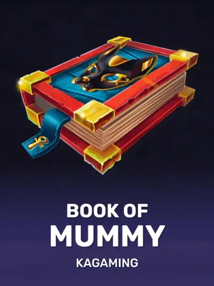 Book of Mummy slot game artwork