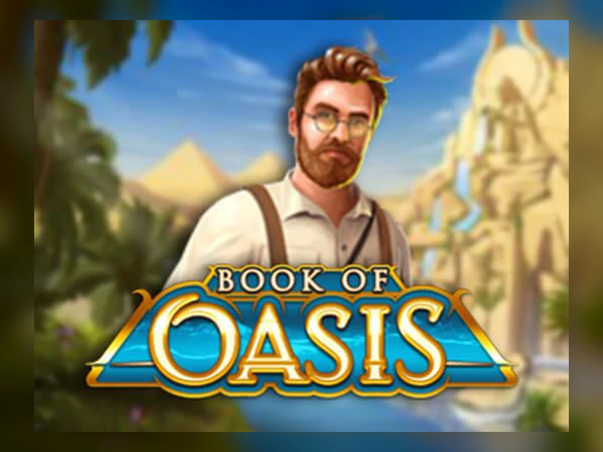 Book of Oasis slot game artwork